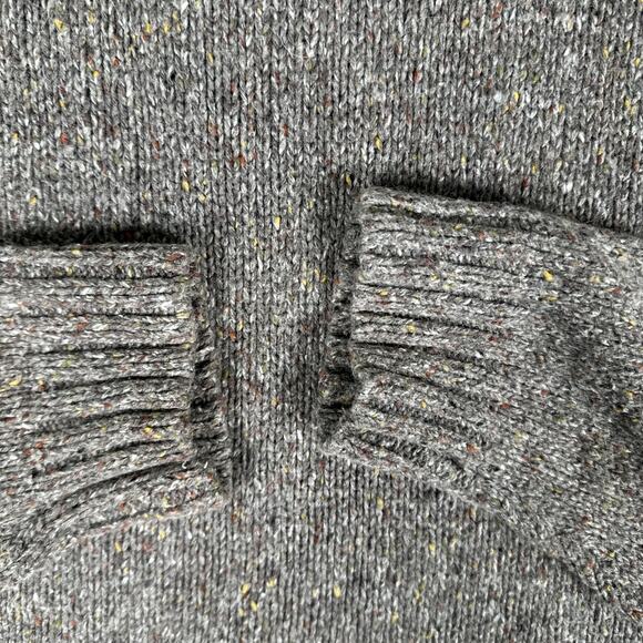 Eddie Bauer Sweater Men L Tight Knit Earth Tone Commando Wool Blend Pullover - Picture 16 of 16